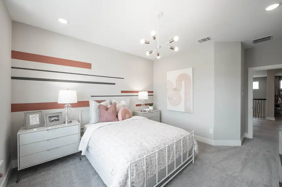 Representative furnished interior of a home built from the Casoria by Tri Pointe Homes in The Estates at James Lane, Fulshear (Image 44).