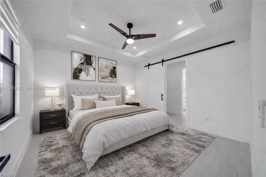 Furnished interior view inside a new home in , Lehigh Acres (Image 9).