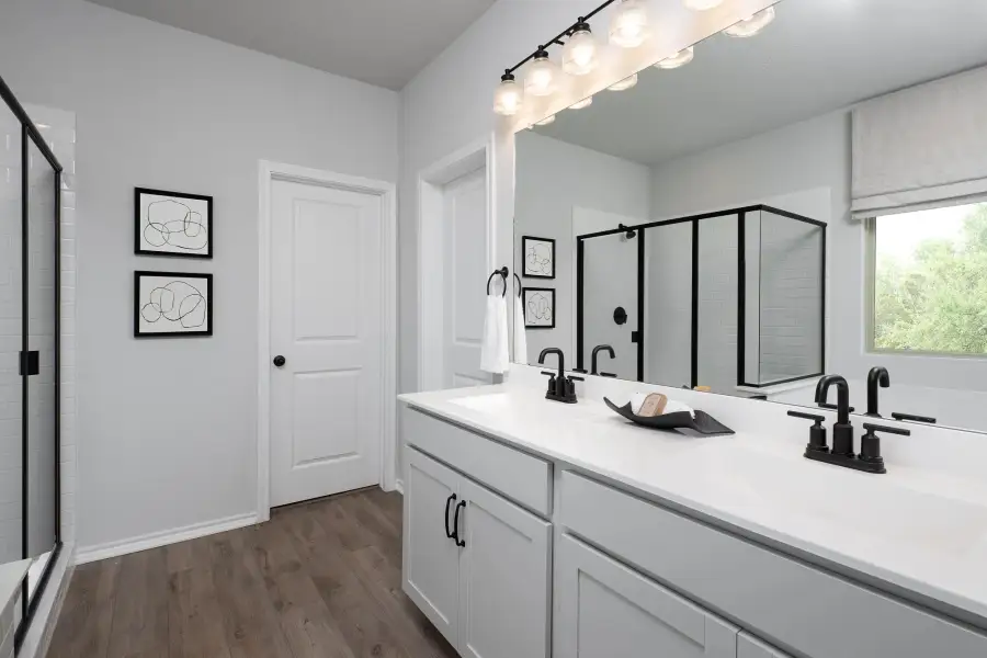 Representative furnished interior of a home built from the Cassidy by Ashton Woods in Saddlebrook Ranch, Schertz (Image 12).