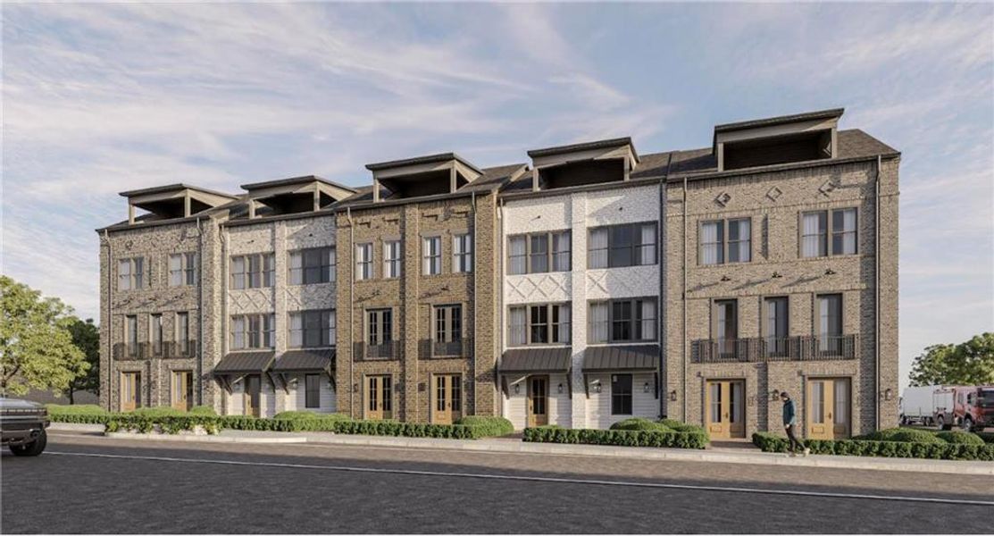 Front exterior of a new home in , Cartersville, GA, highlighting curb appeal (Image 9). Front exterior of a new home in , Cartersville, GA, highlighting curb appeal (Image 9).