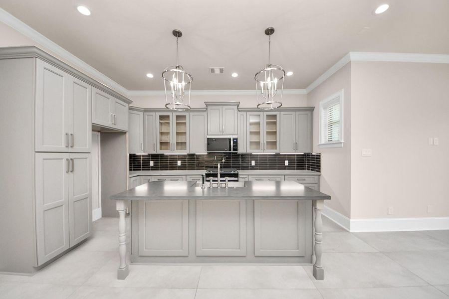 Furnished interior view inside a new home in , Houston (Image 7).