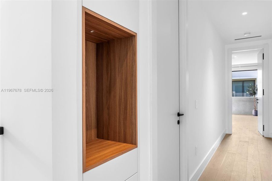 Close-up of interior finishes inside a home in , Miami (Image 25).