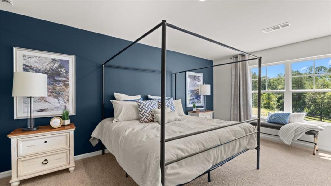 Furnished interior view inside a new home in Braselton Village, Braselton (Image 31). Furnished interior view inside a new home in Braselton Village, Braselton (Image 31).