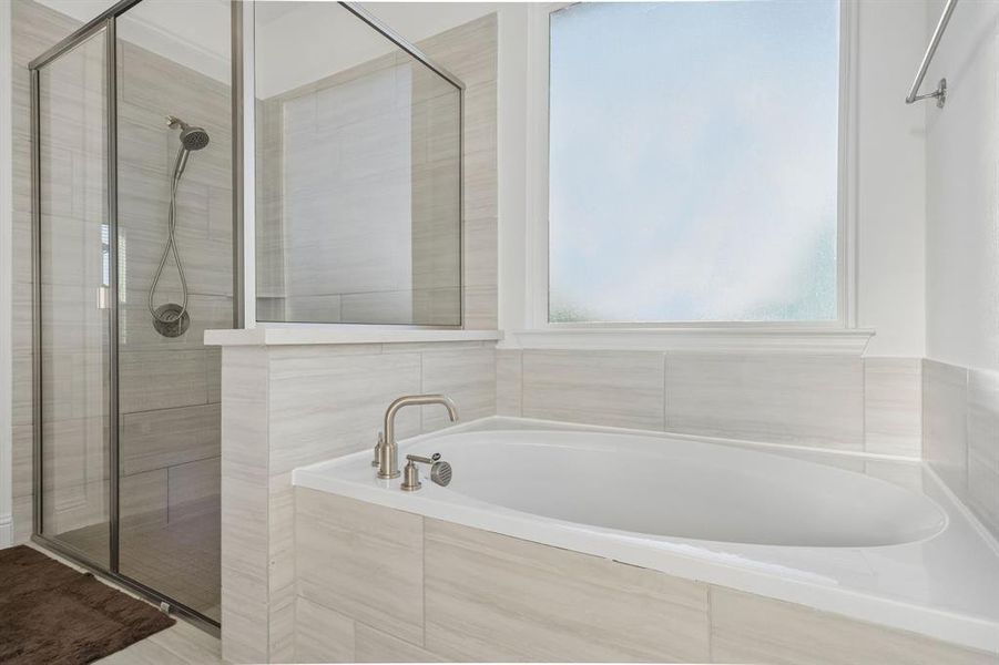 Close-up of interior finishes inside a home in , Northlake (Image 19).