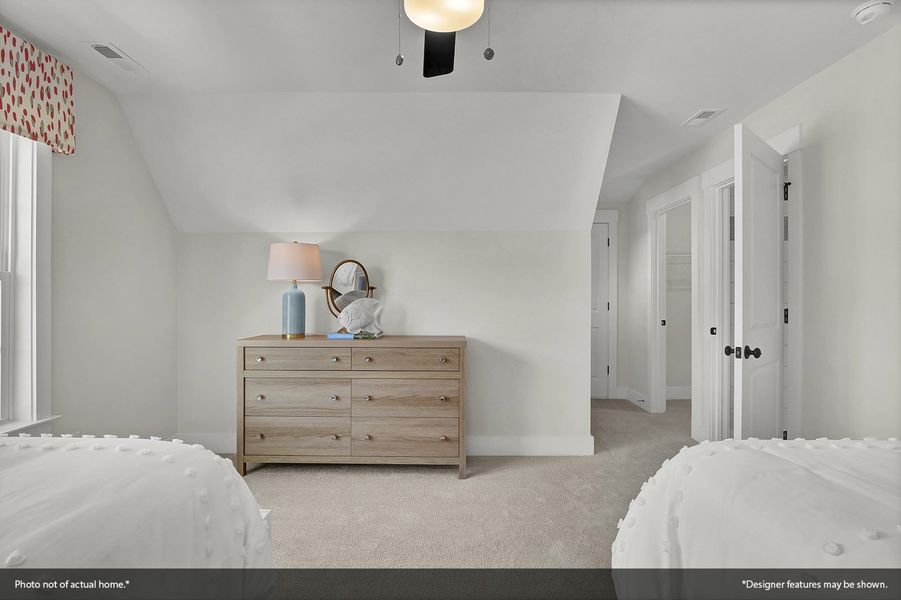Furnished interior view inside a new home in Grand Park, Leland (Image 30).