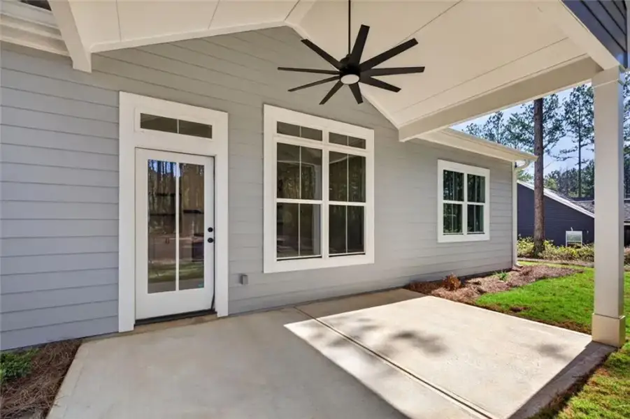 Exterior details and patio area of a home in , Dallas (Image 25). Exterior details and patio area of a home in , Dallas (Image 25).