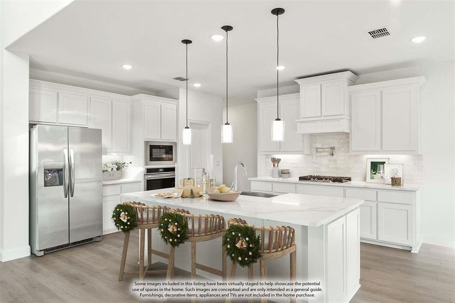 Furnished interior view inside a new home in West Crossing, Anna (Image 8). Furnished interior view inside a new home in West Crossing, Anna (Image 8).