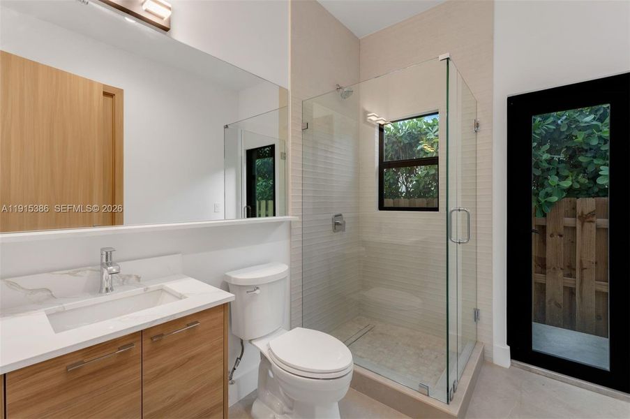 Furnished interior view inside a new home in , Miami (Image 14).