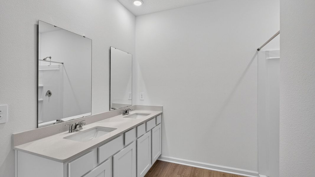 Representative furnished interior of a home built from the Aria+ by D.R. Horton in Diamond Springs, Jacksonville (Image 9).