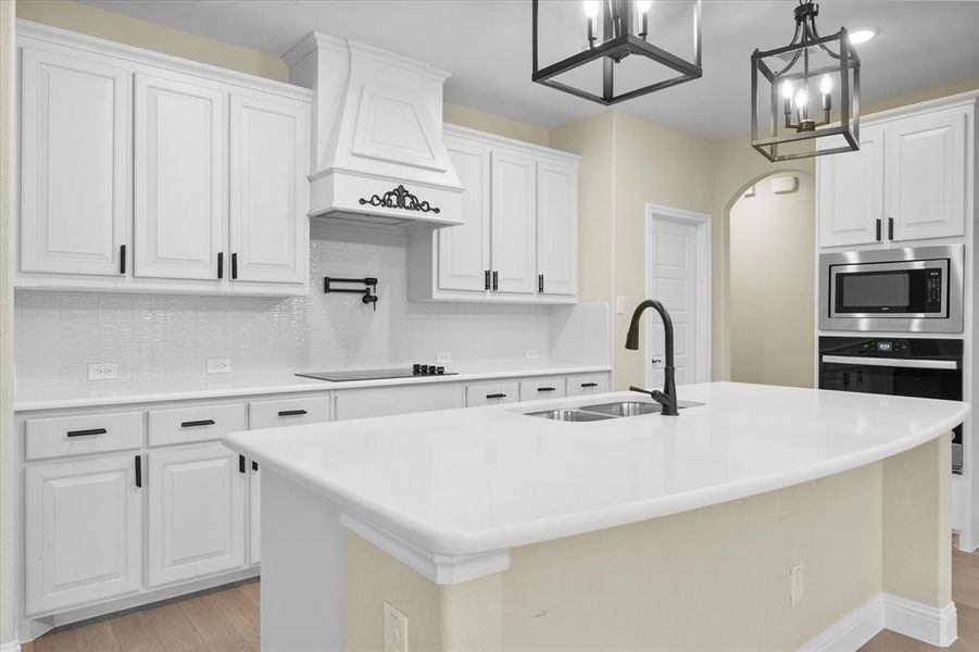 Furnished interior view inside a new home in Massey Meadows, Midlothian (Image 6).