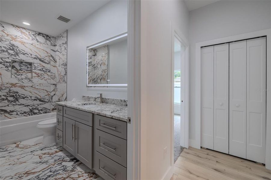 Furnished interior view inside a new home in , New Port Richey (Image 15).