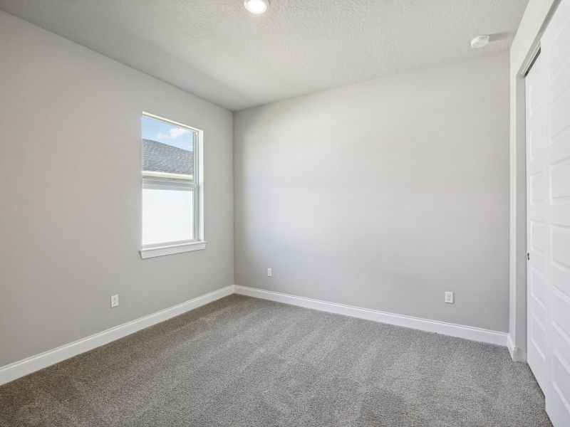 Bedroom in the Bergamo floorplan at 8984 Dahlia Circle