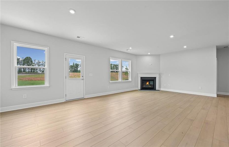 Spacious, unfurnished interior of a new home in Anderson Point, McDonough (Image 22). Spacious, unfurnished interior of a new home in Anderson Point, McDonough (Image 22).