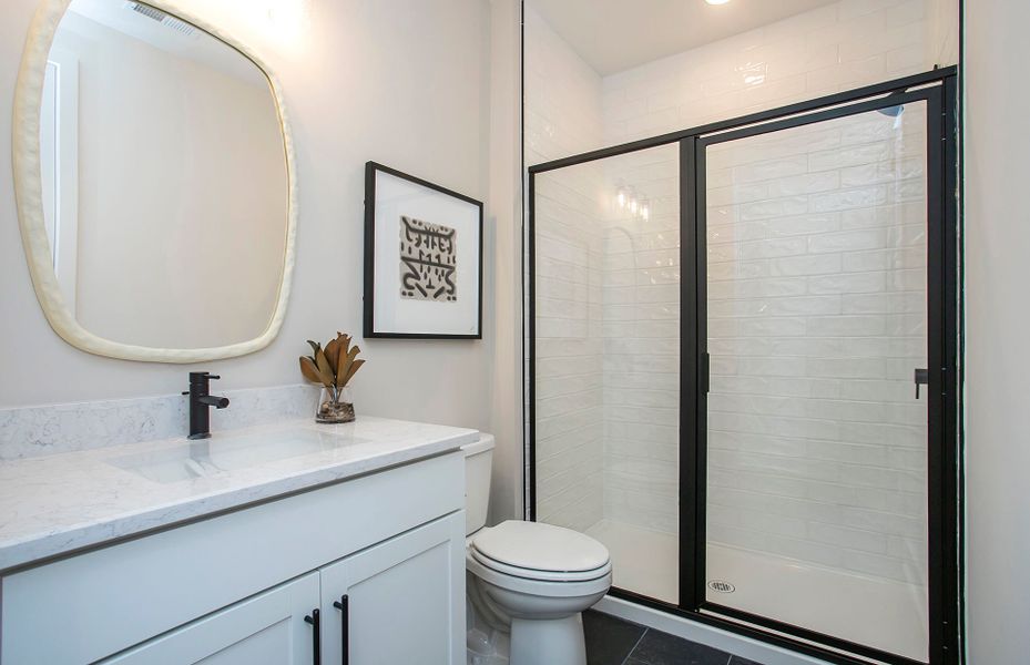 Stellar Bathroom 2 in new home construction by Del Webb Homebuilders Nashville