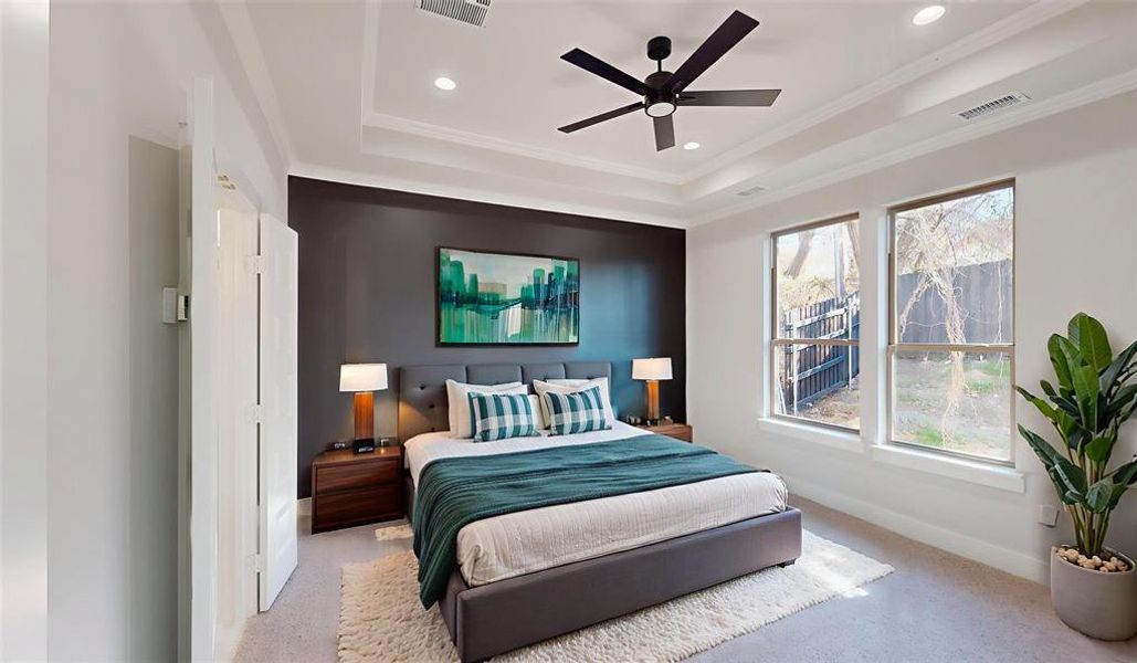 Furnished interior view inside a new home in , Grand Prairie (Image 6). Furnished interior view inside a new home in , Grand Prairie (Image 6).