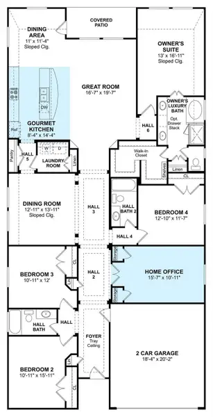 The Willard II floor plan by K. Hovnanian® Homes. 1st Floor shown. *Prices, plans, dimensions, features, specifications, materials, and availability of homes or communities are subject to change without notice or obligation. The Willard II floor plan by K. Hovnanian® Homes. 1st Floor shown. *Prices, plans, dimensions, features, specifications, materials, and availability of homes or communities are subject to change without notice or obligation.