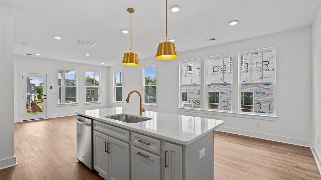 Furnished interior view inside a new home in Pleasant Falls, Moore (Image 11).
