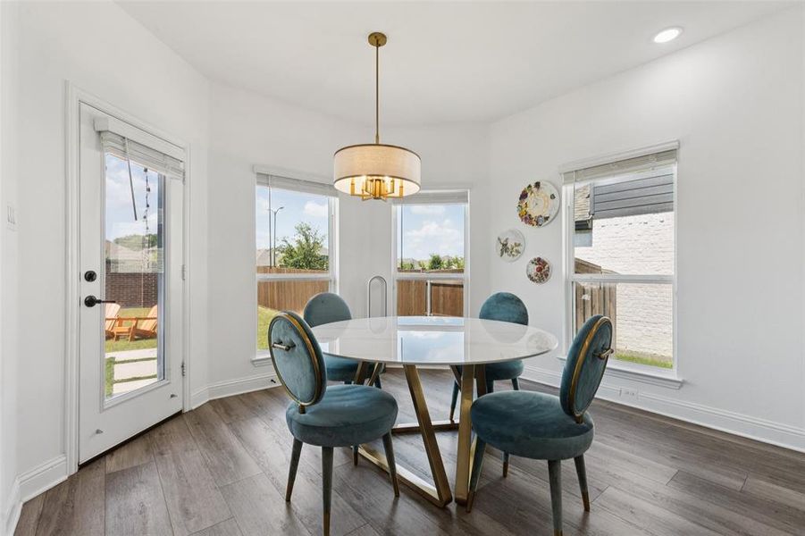Furnished interior view inside a new home in , McKinney (Image 29). Furnished interior view inside a new home in , McKinney (Image 29).