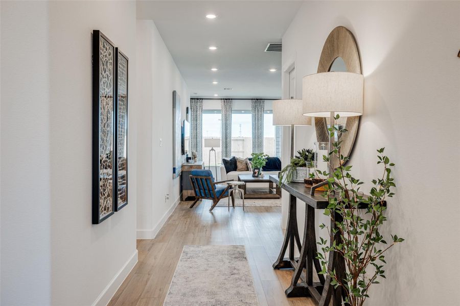 Furnished interior view inside a new home in Anniston, Katy (Image 7).