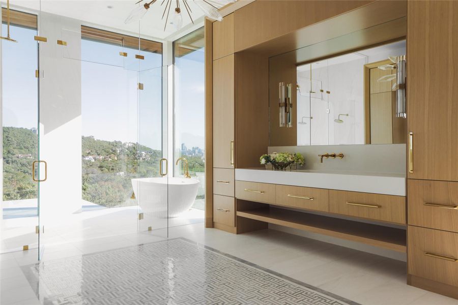 Furnished interior view inside a new home in , Austin (Image 17).