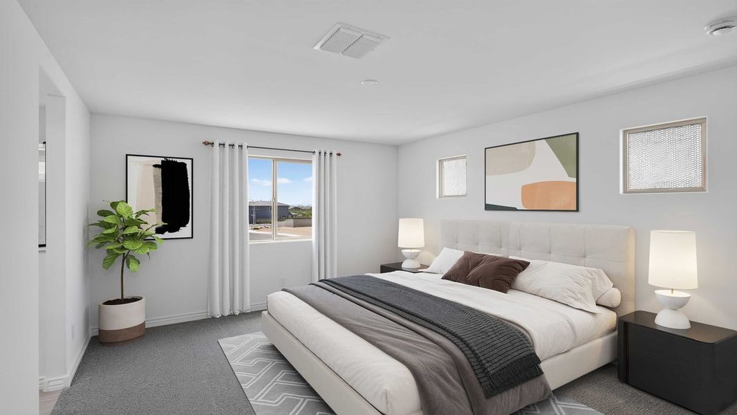 Furnished interior view inside a new home in Allen Ranches, Litchfield Park (Image 6).
