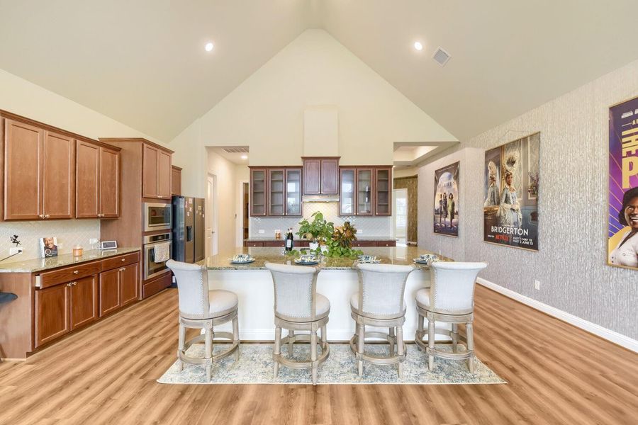 Furnished interior view inside a new home in , Katy (Image 5).
