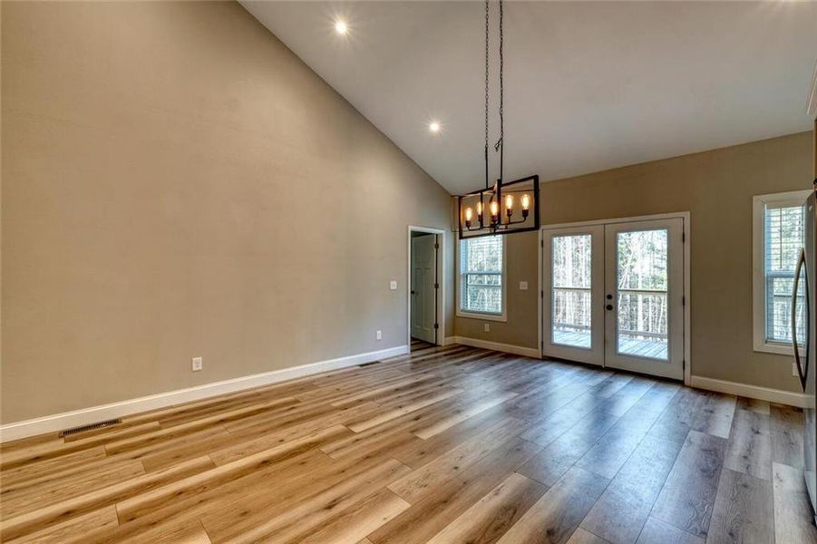 Spacious, unfurnished interior of a new home in , Blairsville (Image 34).