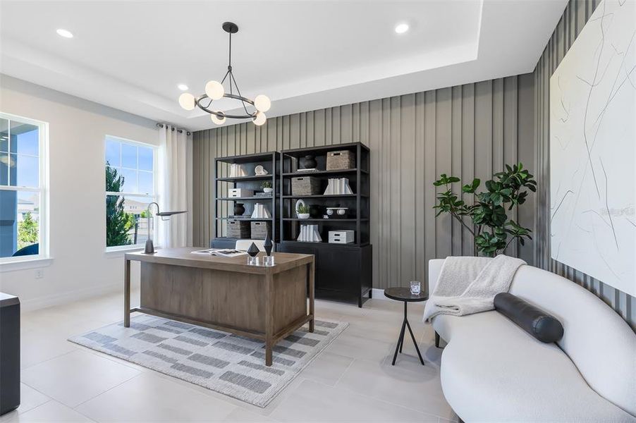 Furnished interior view inside a new home in Winter Grove, Winter Garden (Image 3).