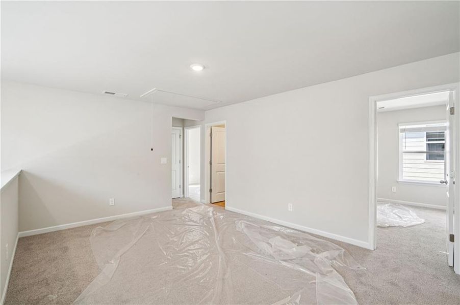 Spacious, unfurnished interior of a new home in Hawthorne Station, College Park (Image 39). Spacious, unfurnished interior of a new home in Hawthorne Station, College Park (Image 39).