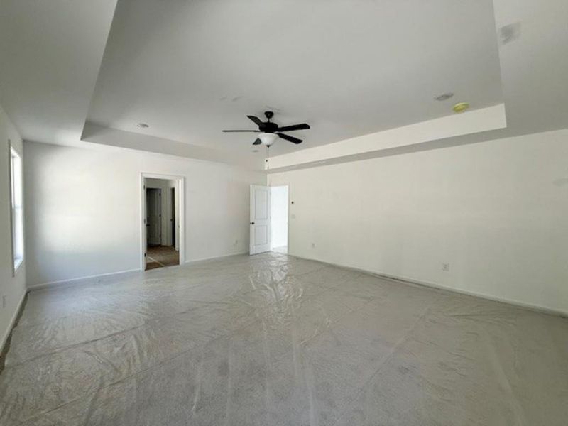 Spacious, unfurnished interior of a new home in Arbors at Richland Creek, Buford (Image 5).