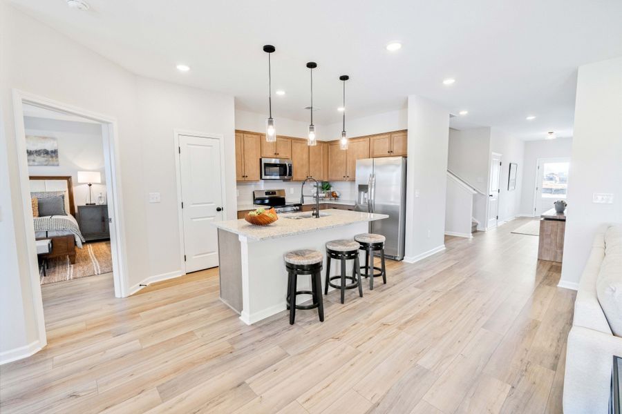 Furnished interior view inside a new home in Jackson Hills, Clarksville (Image 12).