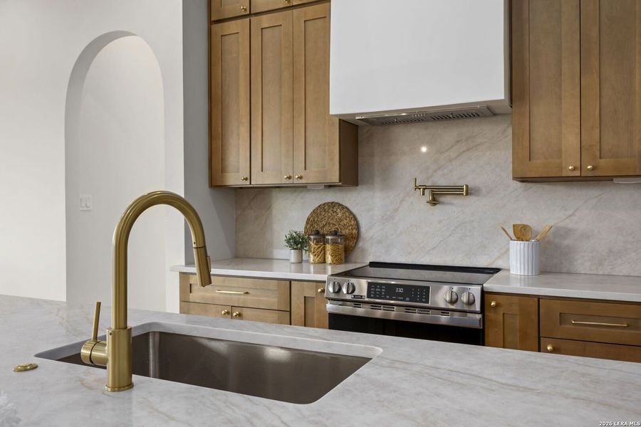 Close-up of interior finishes inside a home in , Blanco (Image 20). Close-up of interior finishes inside a home in , Blanco (Image 20).