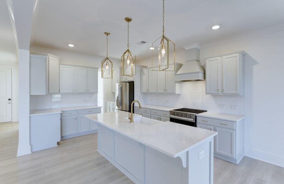 Furnished interior view inside a new home in Homecoming, Ravenel (Image 3).
