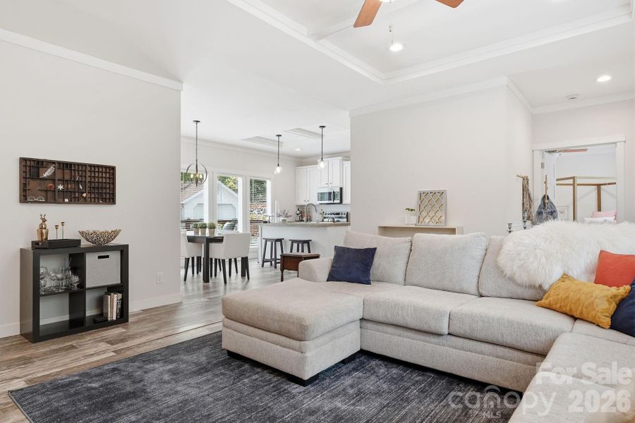 Furnished interior view inside a new home in , Troy (Image 16). Furnished interior view inside a new home in , Troy (Image 16).