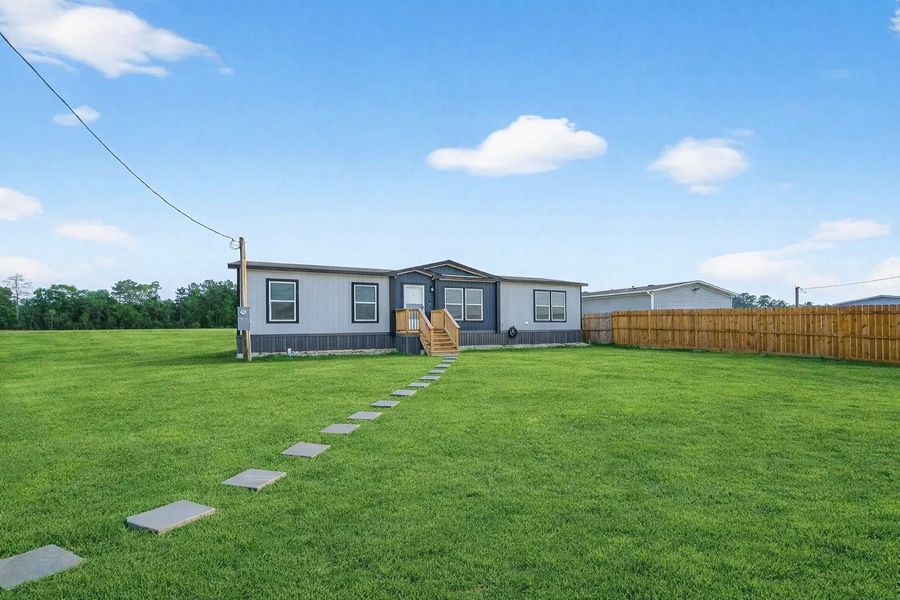 Wide lot with ample space for outdoor use, no HOA and low taxes. Grass in images has been AI generated for visualization purposes. Wide lot with ample space for outdoor use, no HOA and low taxes. Grass in images has been AI generated for visualization purposes.