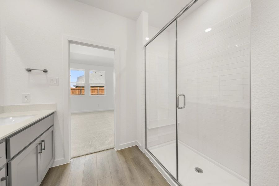 Primary Bathroom featuring the Milan Collection