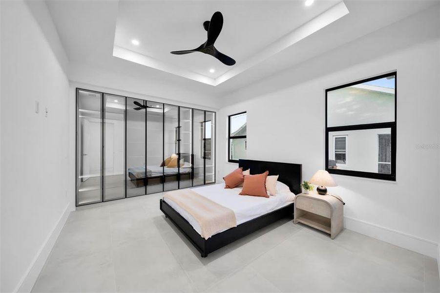 Furnished interior view inside a new home in , Cape Coral (Image 49).