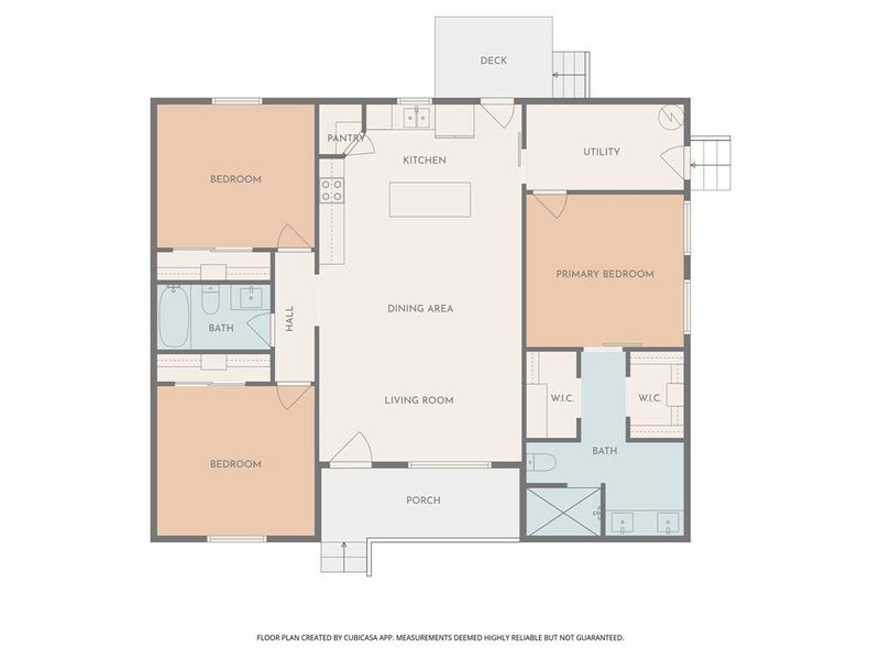2D floor plan layout of this home in , Iredell, TX (Image 3).