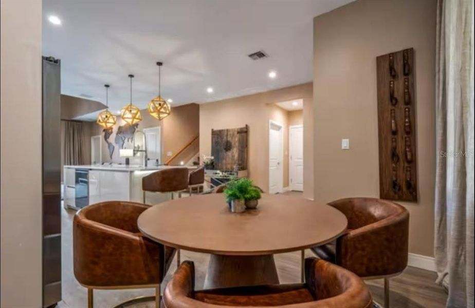 Furnished interior view inside a new home in , Kissimmee (Image 16).