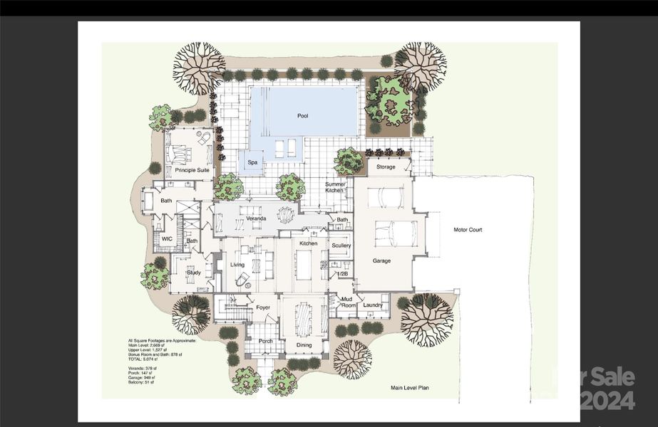 Main Level floorplan