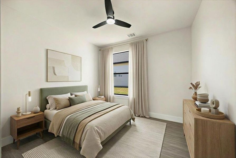 Furnished interior view inside a new home in , Granbury (Image 15).