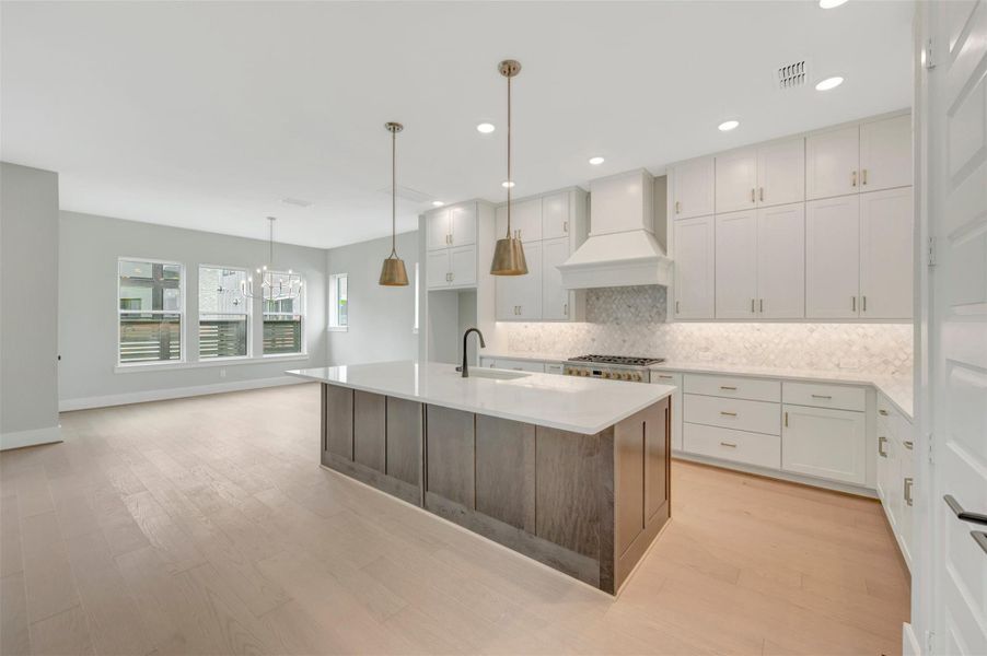 Furnished interior view inside a new home in Easthaven at Bridgeland Central - Horizon Collection, Cypress (Image 8). Furnished interior view inside a new home in Easthaven at Bridgeland Central - Horizon Collection, Cypress (Image 8).