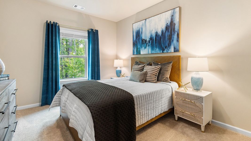 Furnished interior view inside a new home in Camp Creek Village, Atlanta (Image 31).