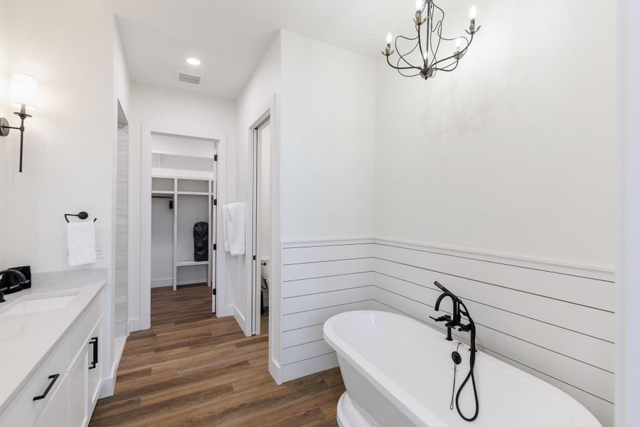 PRIMARY BATHROOM - SOAKING TUB PRIMARY BATHROOM - SOAKING TUB