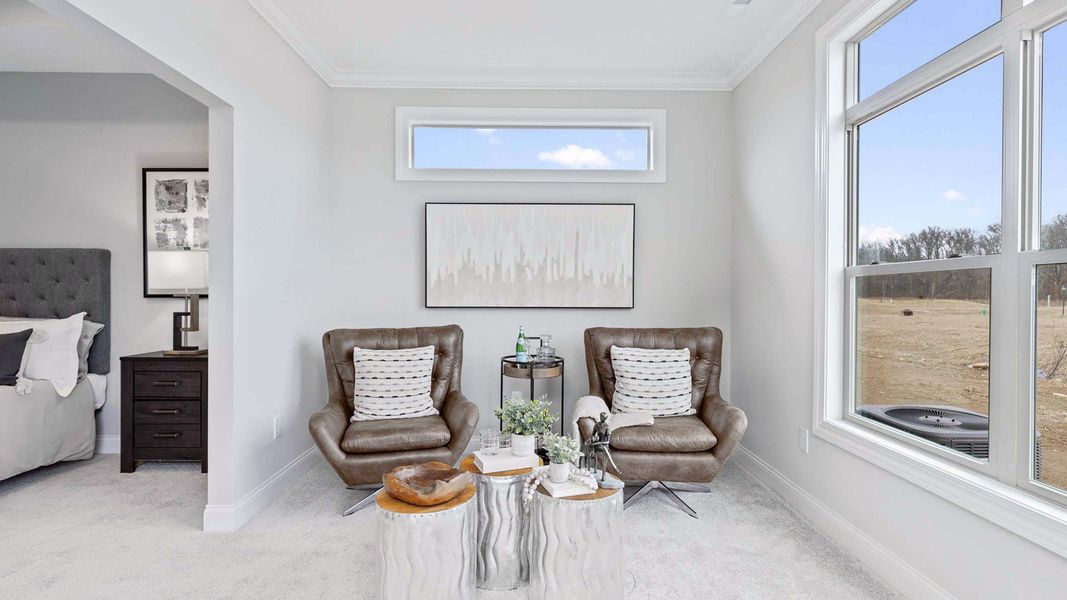 Representative furnished interior of a home built from the Torino by Epcon Communities in The Courtyards at Franklin Road, Murfreesboro (Image 39).