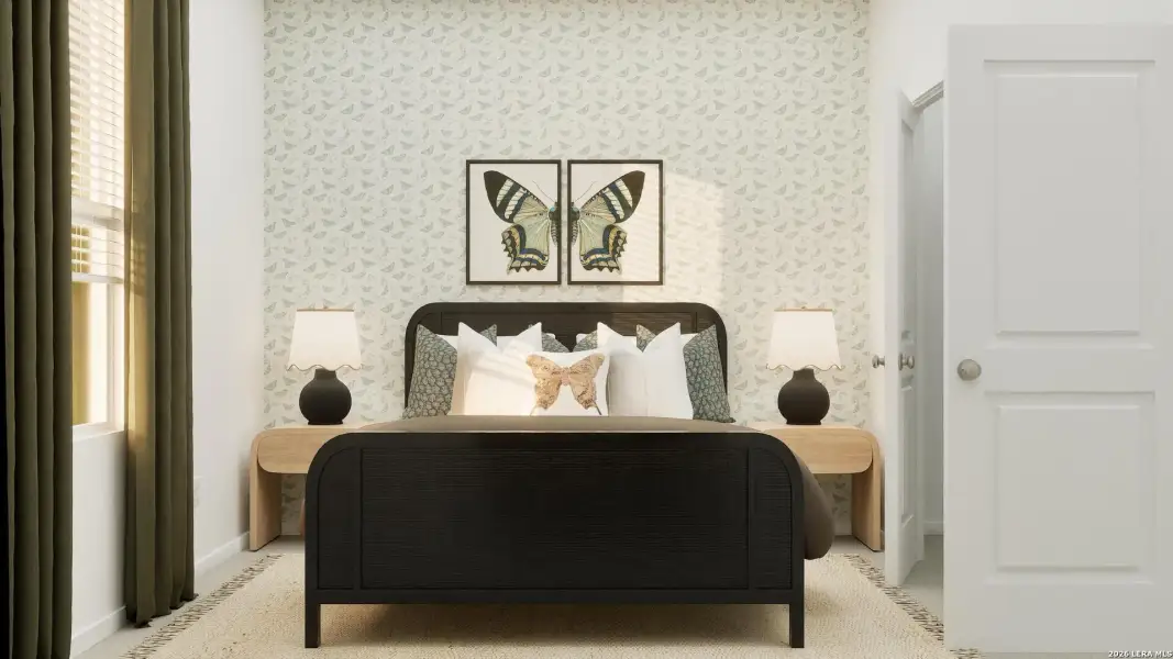Furnished interior view inside a new home in Steelwood Trails, Marion (Image 12).