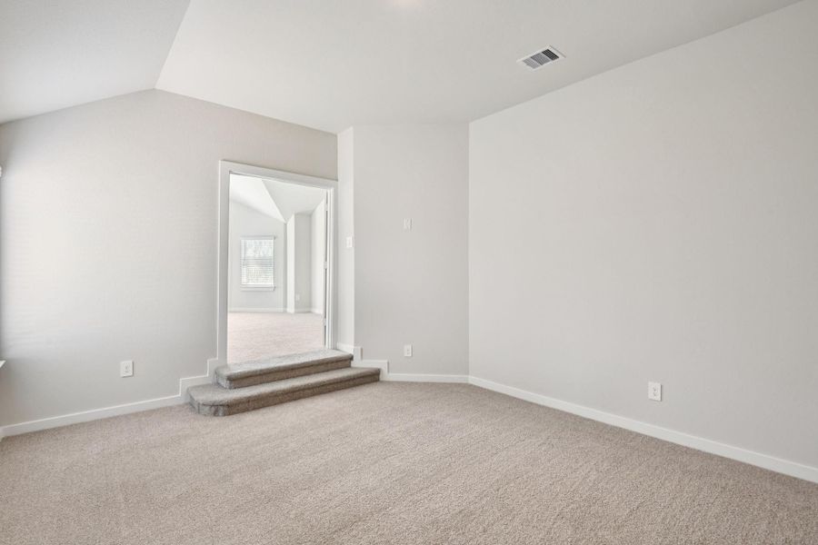 Photo is not of the actual home, but is an inspirational photo of builder’s model home and may depict options, furnishings, and/or decorator features that are not included