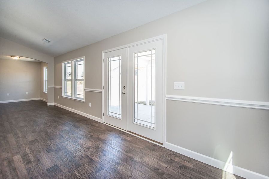 Representative unfurnished interior of a home built from the Bishop by Enchanted Homes in Ballentine Ridge, Lyman (Image 34).