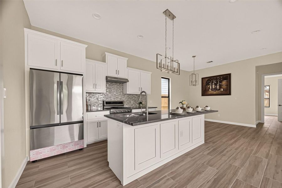 Furnished interior view inside a new home in , Houston (Image 14).