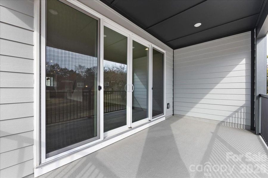 Covered Outdoor Living on Second Floor Covered Outdoor Living on Second Floor